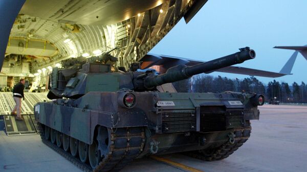 Xe tăng Abrams M1A1 (Abrams)  - Sputnik Việt Nam