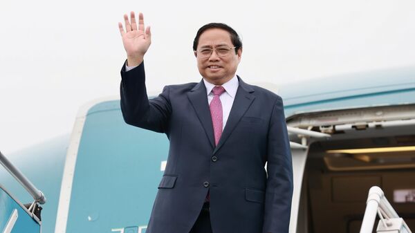 Thủ tướng Phạm Minh Chính lên đường tham dự Hội nghị cấp cao ASEAN lần thứ 42 - Sputnik Việt Nam