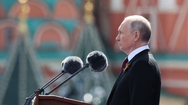 Tổng Thống Nga Putin đến dự Lễ Duyệt binh Chiến thắng tại Moskva - Sputnik Việt Nam