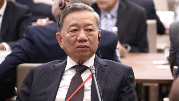 Генерал То Лам, член Политбюро, министр общественной безопасности, возглавил вьетнамскую делегацию на Международной конференции по безопасности в России - Sputnik Việt Nam