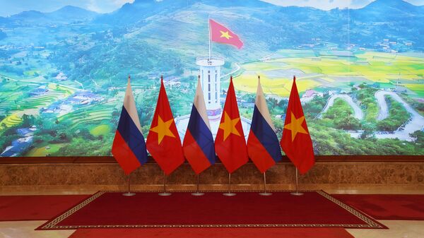 Lá cờ Việt Nam và Nga - Sputnik Việt Nam