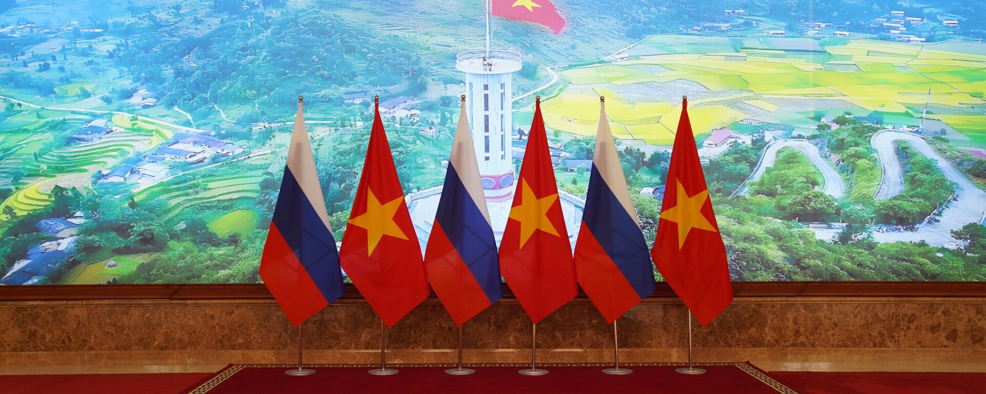 Lá cờ Việt Nam và Nga - Sputnik Việt Nam, 1920, 02.09.2023