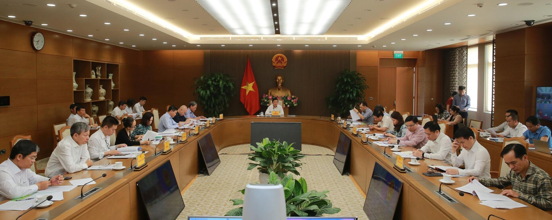Phó Thủ tướng Trần Hồng Hà nghe báo cáo về triển khai chuỗi dự án Khí – Điện lô B Ô Môn - Sputnik Việt Nam, 1920, 30.05.2023