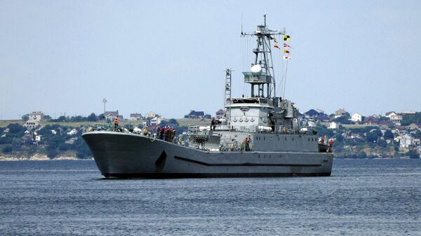 Chiếc tàu chiến của Lực lượng hải quân Ukraina Yuri Olefirenko - Sputnik Việt Nam
