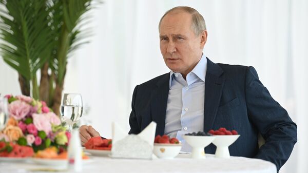 Cuộc gặp của Tổng thống Liên bang Nga và Belarus V. Putin và A. Lukashenko - Sputnik Việt Nam