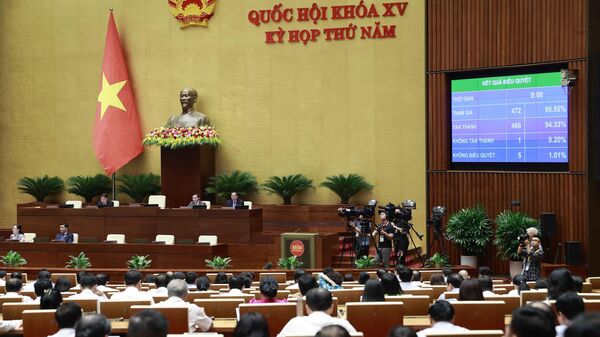 Quốc hội thông qua một số luật và nghị quyết quan trọng - Sputnik Việt Nam
