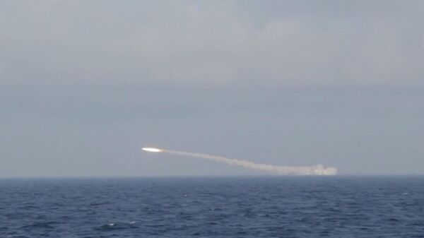 Tàu hộ tống Rezkiy của Nga bắn hạ tên lửa Moskit trong cuộc thử nghiệm ở biển Nhật Bản - Sputnik Việt Nam