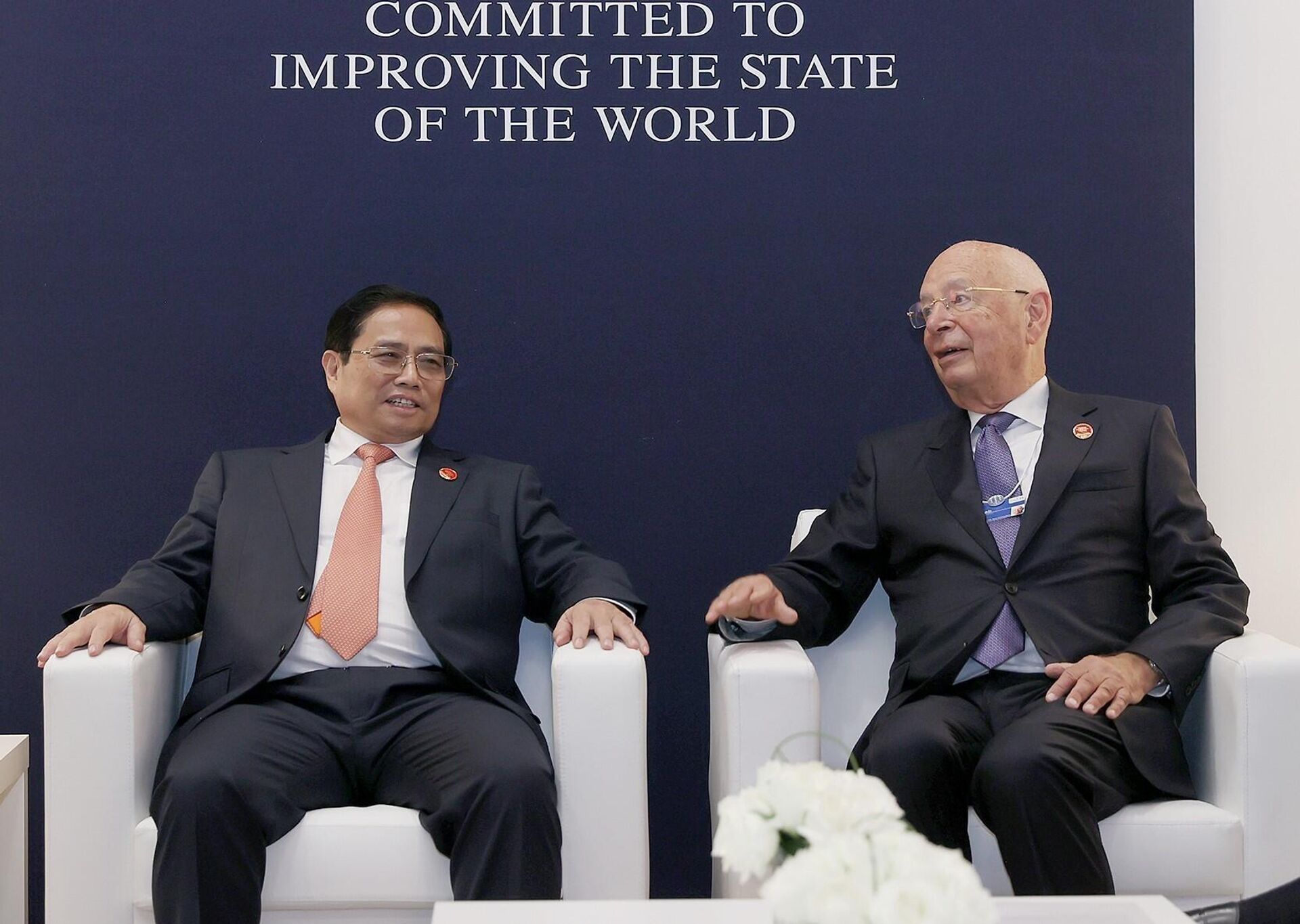 Thủ tướng gặp Chủ tịch điều hành Diễn đàn Kinh tế thế giới Klaus Schwab tại Trung Quốc - Sputnik Việt Nam, 1920, 29.06.2023