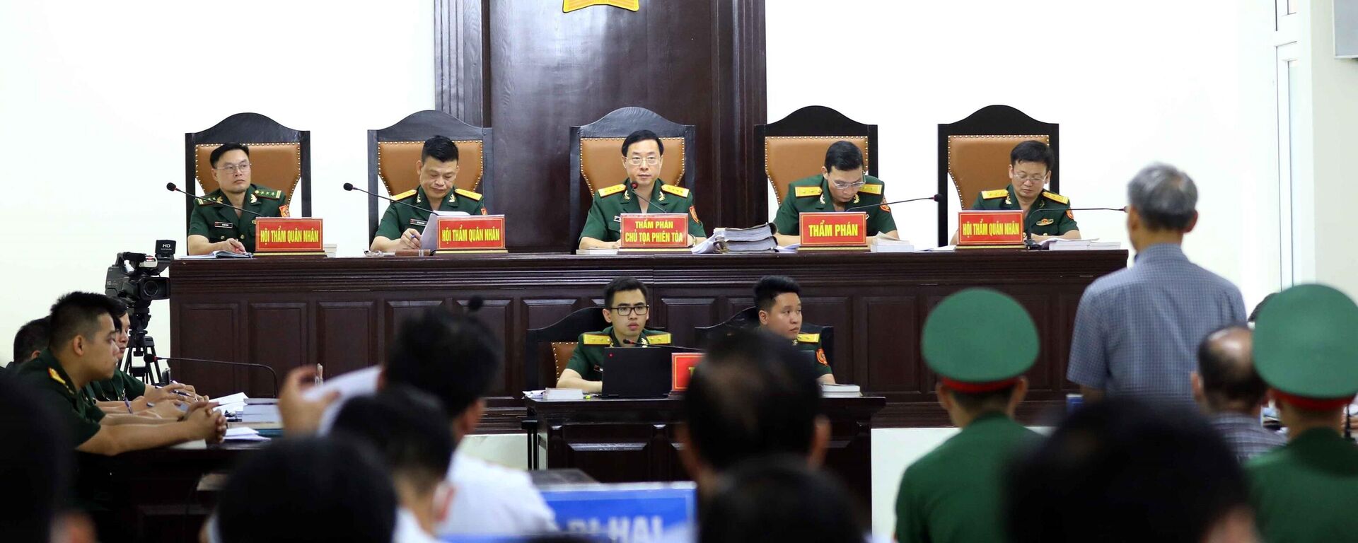 Xét xử sơ thẩm vụ án về tội tham ô tài sản tại Bộ Tư lệnh Cảnh sát biển Việt Nam - Sputnik Việt Nam, 1920, 29.06.2023