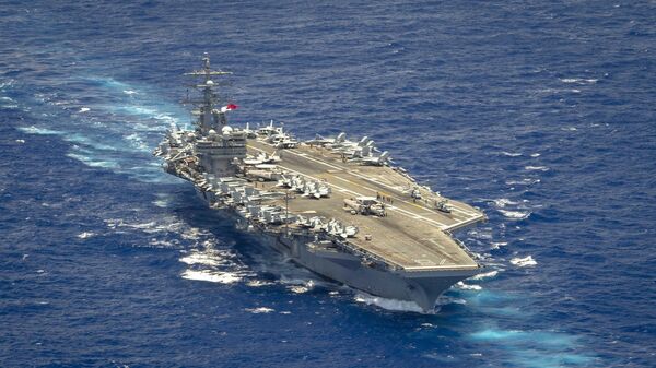 Tàu sân bay USS Ronald Reagan. - Sputnik Việt Nam