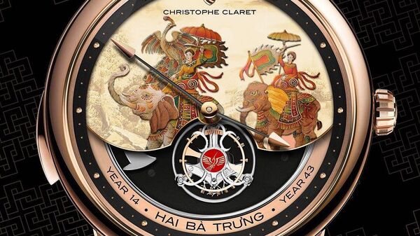 Hãng đồng hồ Thuỵ Sĩ Christophe Claret công nhận tác giả Việt của bức tranh Hai Bà Trưng  - Sputnik Việt Nam