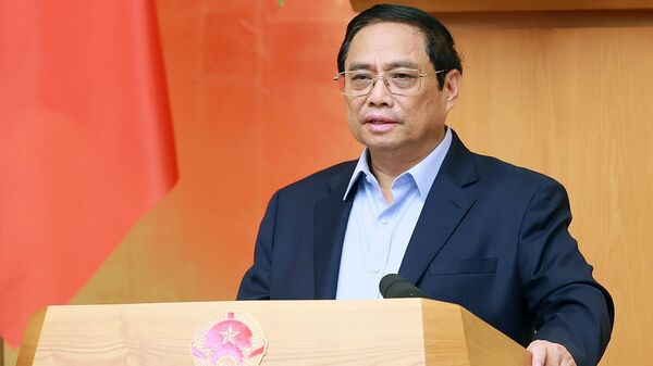 Thủ tướng Phạm Minh Chính trì Phiên họp Chính phủ thường kỳ tháng 6/2023 - Sputnik Việt Nam