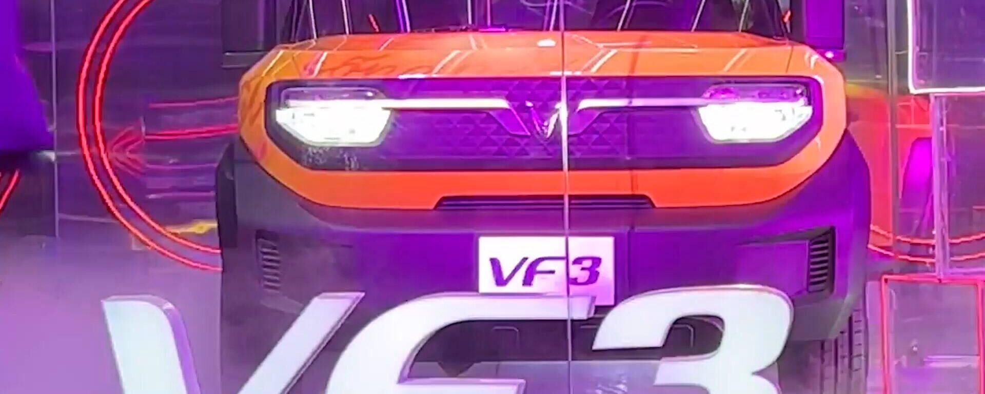 VinFast VF 3 chính thức lộ diện, cạnh tranh trực tiếp với xe điện mini Trung Quốc - Sputnik Việt Nam, 1920, 07.07.2023