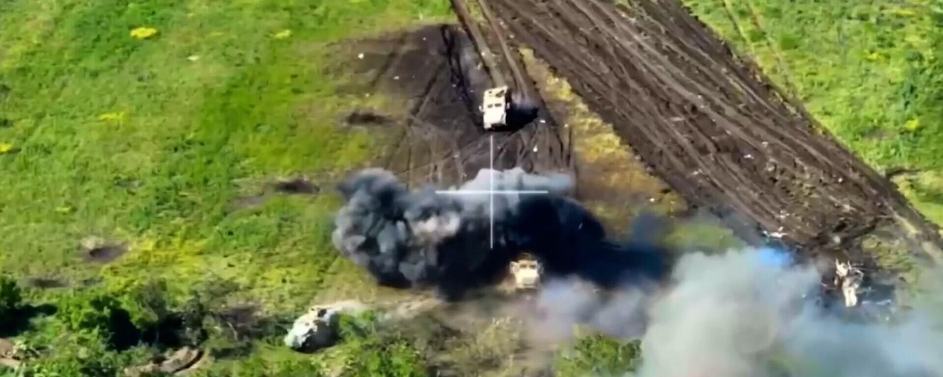Bộ Quốc phòng Nga công bố video phá hủy các phương tiện quân sự của Lực lượng vũ trang Ukraina - Sputnik Việt Nam, 1920, 10.07.2023