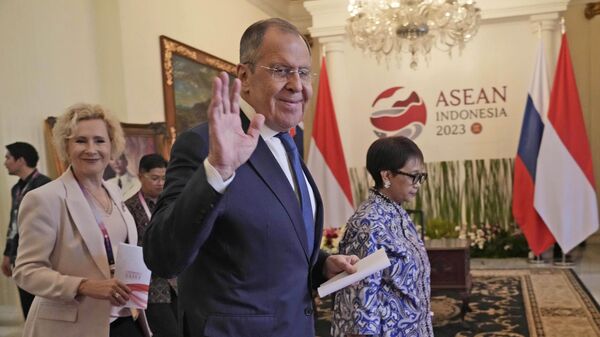 Ngoại trưởng Nga Sergei Lavrov tại Hội nghị thượng đỉnh ASEAN ở Jakarta - Sputnik Việt Nam