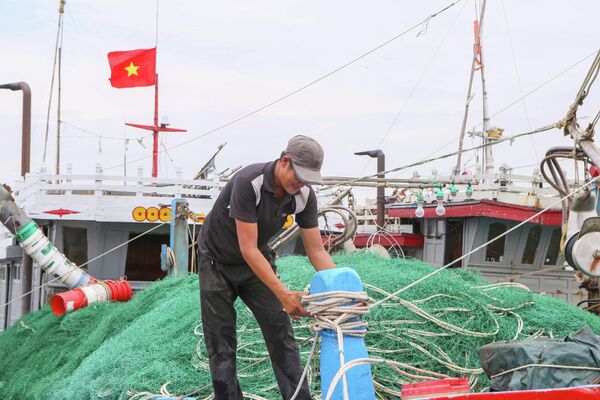 Các tàu thuyền tại Nam Định đã vào nơi tránh trú bão an toàn - Sputnik Việt Nam