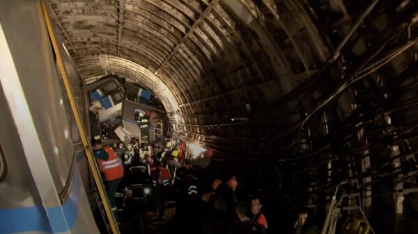 Thảm hoạ tàu điện ngầm Moskva năm 2014 - Sputnik Việt Nam