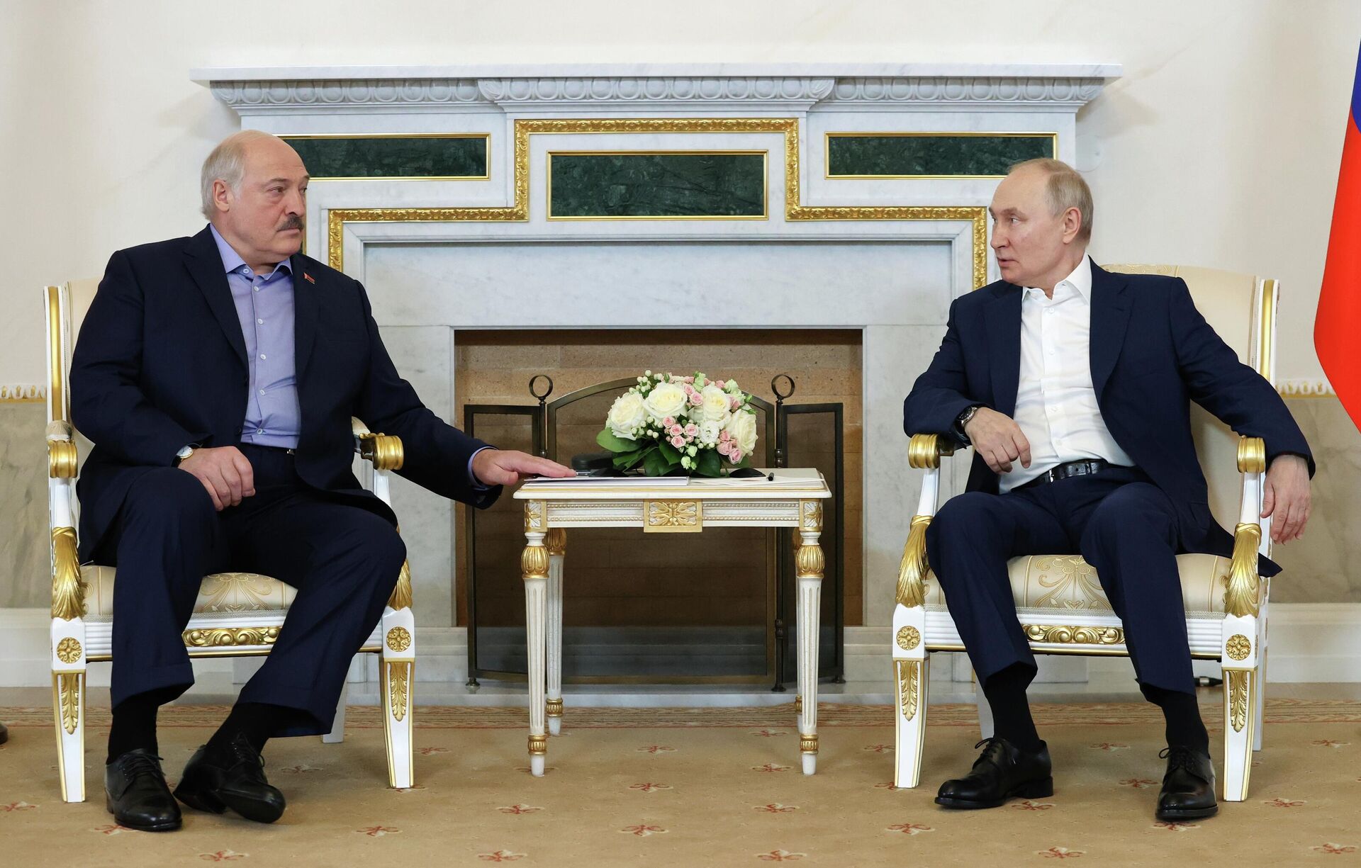 Hội đàm giữa Tổng thống Liên bang Nga V. Putin và Tổng thống Belarus A. Lukashenko - Sputnik Việt Nam, 1920, 23.07.2023