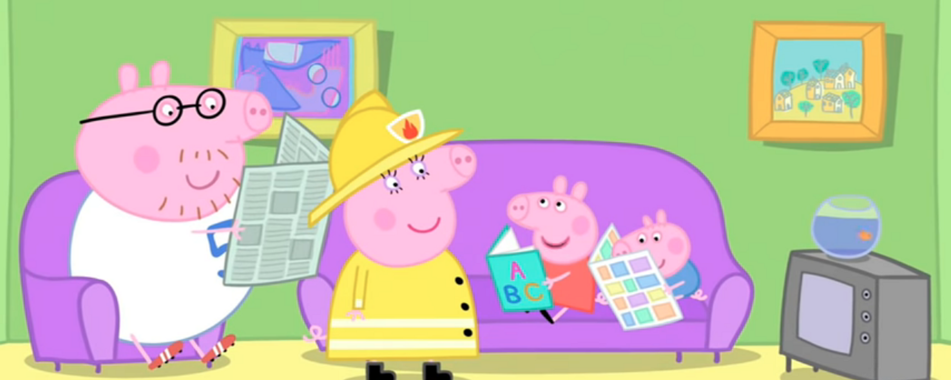 A screen grab from the 2009 Peppa Pig episode The Fire Engine. - Sputnik Việt Nam, 1920, 01.08.2023