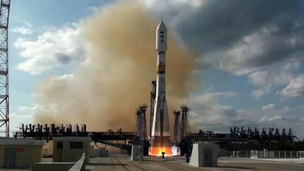 Nga: Tên lửa đẩy Soyuz-2.1b được phóng từ sân bay vũ trụ Plesetsk - Sputnik Việt Nam