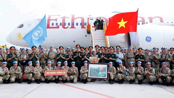 Đội Công binh số 2 lên đường thực hiện nhiệm vụ gìn giữ hòa bình LHQ tại Abyei - Sputnik Việt Nam