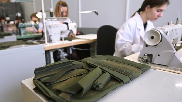Sản xuất áo chống đạn cấp bảo vệ cao tại Tula - Sputnik Việt Nam