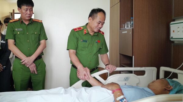 Hà Nội: Biểu dương tinh thần dũng cảm của cán bộ Công an trong vụ việc giải cứu cháu bé bị bắt cóc - Sputnik Việt Nam