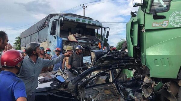 Gia Lai: Tai nạn nghiêm trọng khiến 4 người thương vong - Sputnik Việt Nam