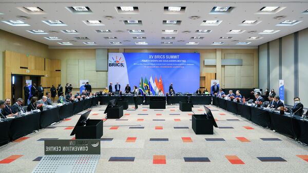 Cuộc họp của Hội đồng Bộ trưởng Ngoại giao BRICS tại Nam Phi - Sputnik Việt Nam