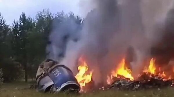 (2) Private plane crash in Russia’s Tver Region 23.08.2023 - Sputnik Việt Nam