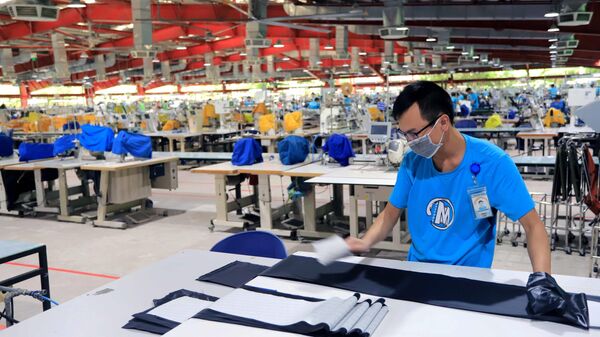 Giá trị sản xuất công nghiệp 8 tháng của tỉnh Thái Bình ước đạt hơn 63.800 tỷ đồng - Sputnik Việt Nam