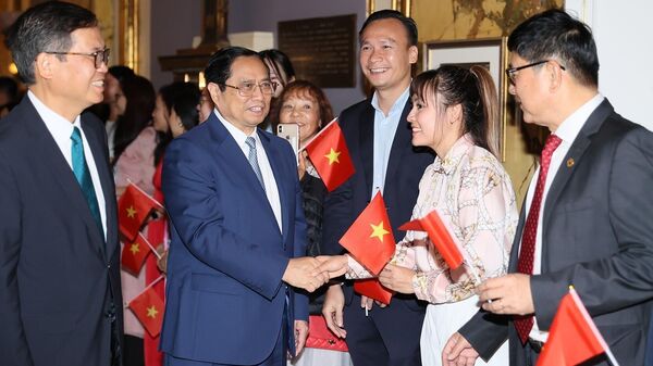 Thủ tướng Phạm Minh Chính đến San Francisco bắt đầu các hoạt động song phương tại Hoa Kỳ - Sputnik Việt Nam