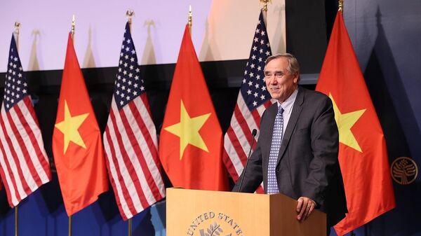Lễ chào mừng quan hệ Đối tác Chiến lược toàn diện Việt Nam-Hoa Kỳ  - Sputnik Việt Nam