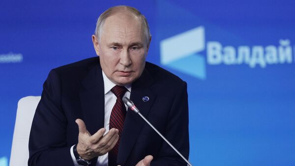 Tổng thống Nga V. Putin tham gia công việc của Câu lạc bộ thảo luận Valdai - Sputnik Việt Nam