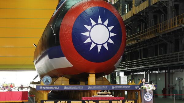 Тàu ngầm của Đài Loan Hai Kun  - Sputnik Việt Nam