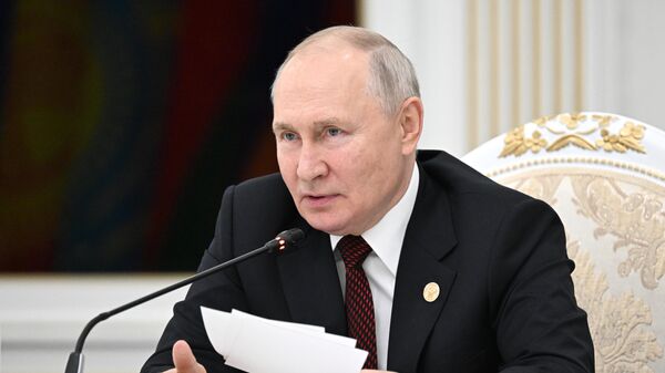 Chuyến thăm chính thức của Tổng thống Nga V. Putin tới Kyrgyzstan. Ngày thứ hai. - Sputnik Việt Nam