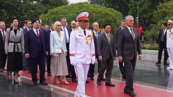 Chủ tịch Duma Quốc gia Nga thăm Việt Nam - Sputnik Việt Nam