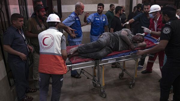 Tấn công bệnh viện ở Dải Gaza - Sputnik Việt Nam
