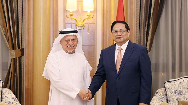 Thủ tướng Phạm Minh Chính tiếp Lãnh đạo tập đoàn và công ty của Saudi Arabia  - Sputnik Việt Nam