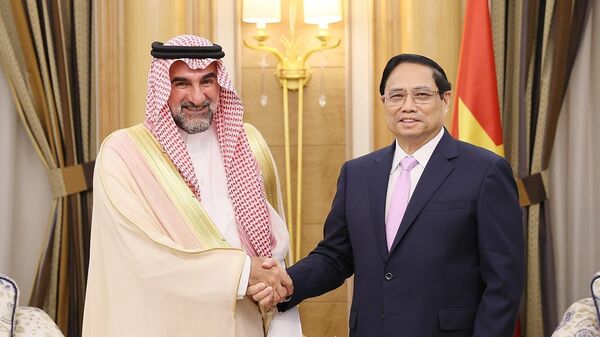 Thủ tướng Phạm Minh Chính tiếp Thống đốc Quỹ đầu tư công Saudi Arabia - Sputnik Việt Nam