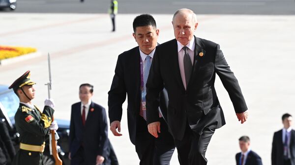 Tổng thống Nga Vladimir Putin dự Diễn đàn Vành đai và Con đường lần thứ ba - Sputnik Việt Nam