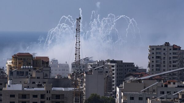Trong cuộc tấn công của Israel vào thành phố Gaza - Sputnik Việt Nam