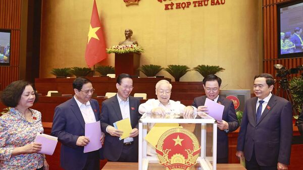 Quốc hội lấy phiếu tín nhiệm đối với chức danh do Quốc hội bầu và phê chuẩn - Sputnik Việt Nam