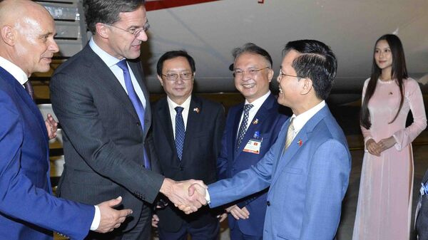 Thủ tướng Hà Lan Mark Rutte đến Hà Nội, bắt đầu thăm chính thức Việt Nam - Sputnik Việt Nam