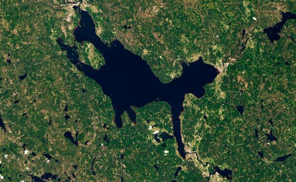 Quang cảnh Dalarna (Thụy Điển) chụp từ không gian - Sputnik Việt Nam