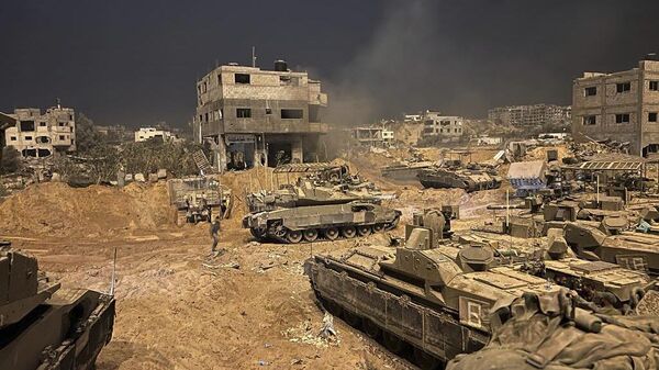 Quân đội Israel tại Dải Gaza - Sputnik Việt Nam