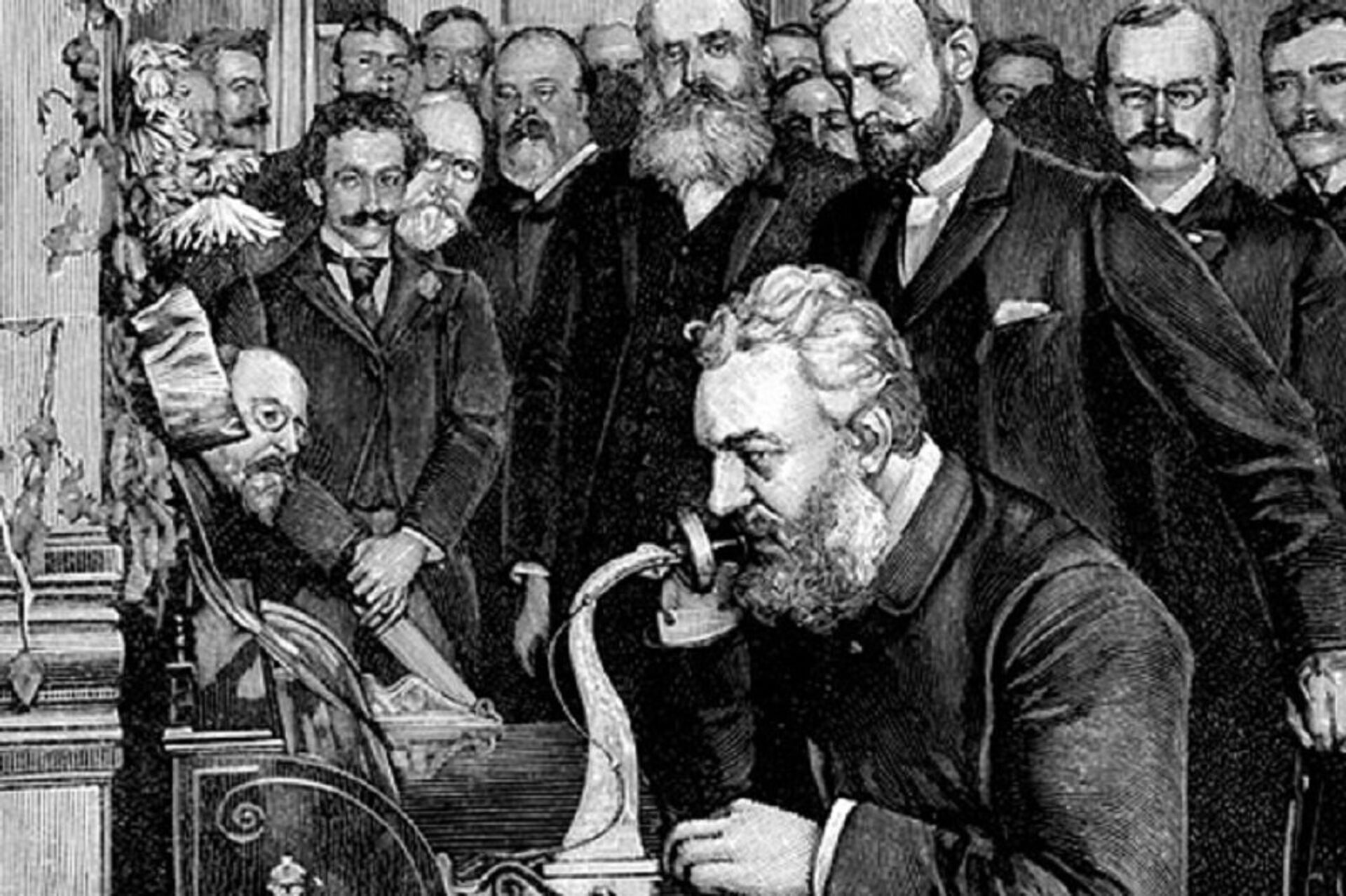 Alexander Graham Bell mới là người được công nhận rộng rãi với việc phát minh ra chiếc điện thoại thực tế - Sputnik Việt Nam, 1920, 15.11.2023