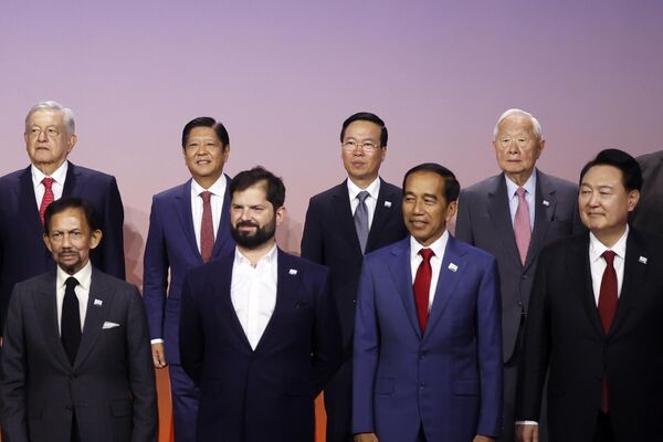 Chủ tịch nước dự phiên chụp ảnh chung với các Nhà lãnh đạo kinh tế APEC - Sputnik Việt Nam