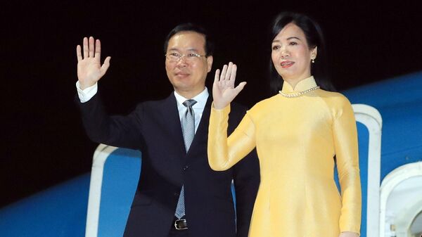 Chủ tịch nước Võ Văn Thưởng đến Tokyo, bắt đầu chương trình thăm chính thức Nhật Bản - Sputnik Việt Nam