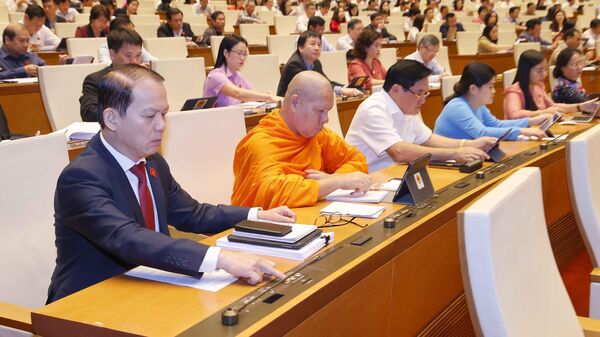 Quốc hội thảo luận về Dự án Luật Thủ đô (sửa đổi) - Sputnik Việt Nam